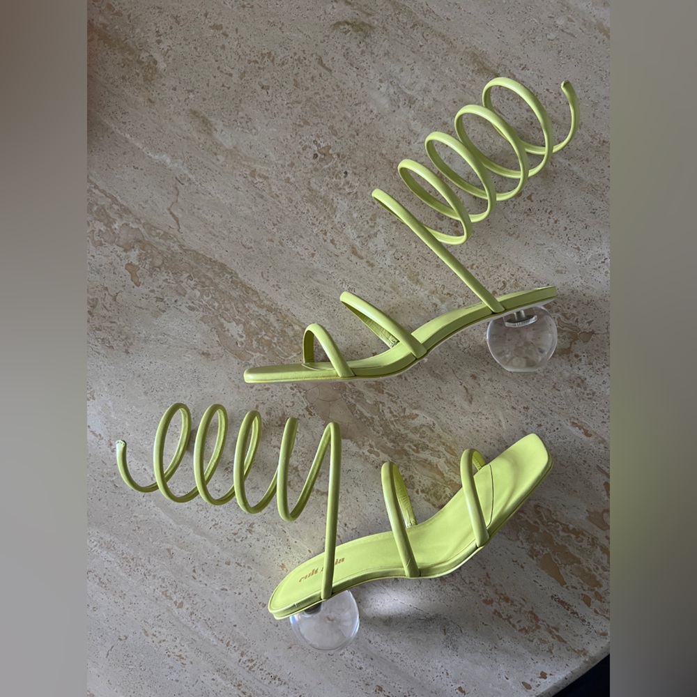 New Cupt Gaia Freya sandals in Moss size 37.5 - Picture 2 of 4